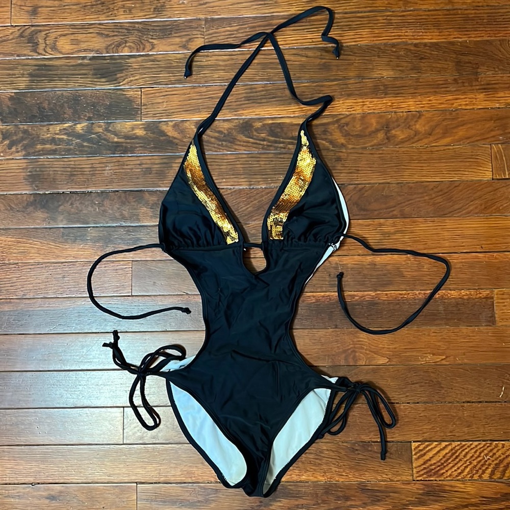 Apollo one piece cut out swim suit